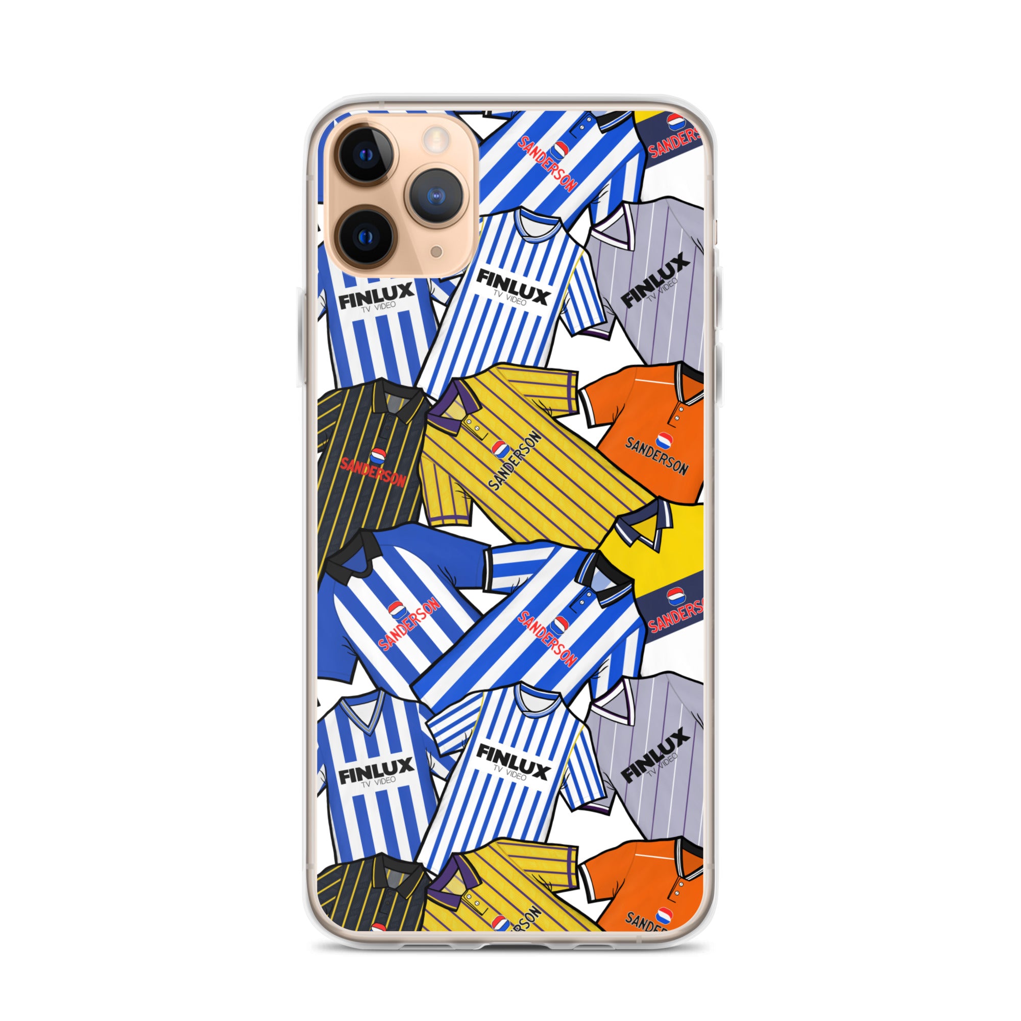 Sheff Wed Inspired Retro Shirts Clear Case for iPhone®