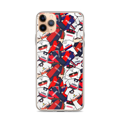 Retro Genoa Inspired Clear Case for iPhone®