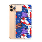 Rangers Inspired Retro Shirts Themed Football Clear Case for iPhone®