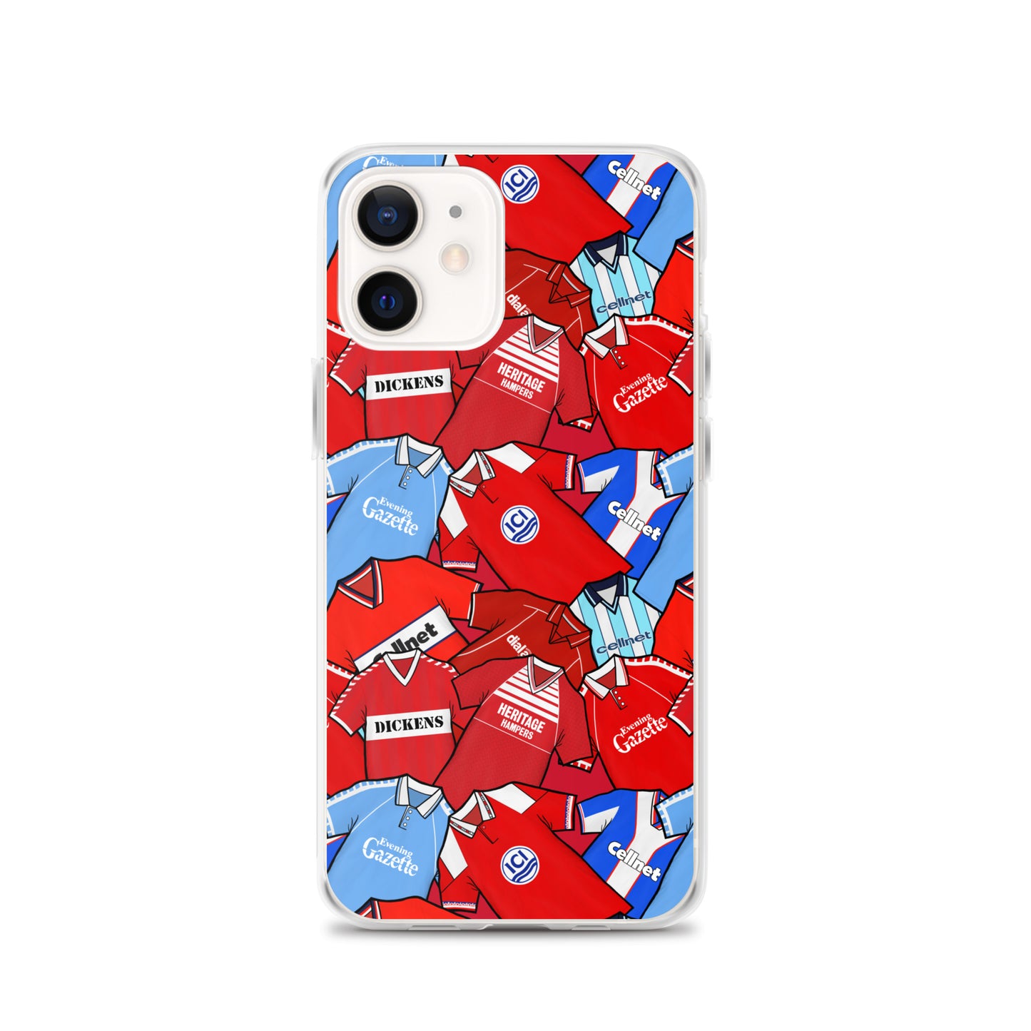 Middlesbrough Inspired Retro Shirts Football Clear Case for iPhone®