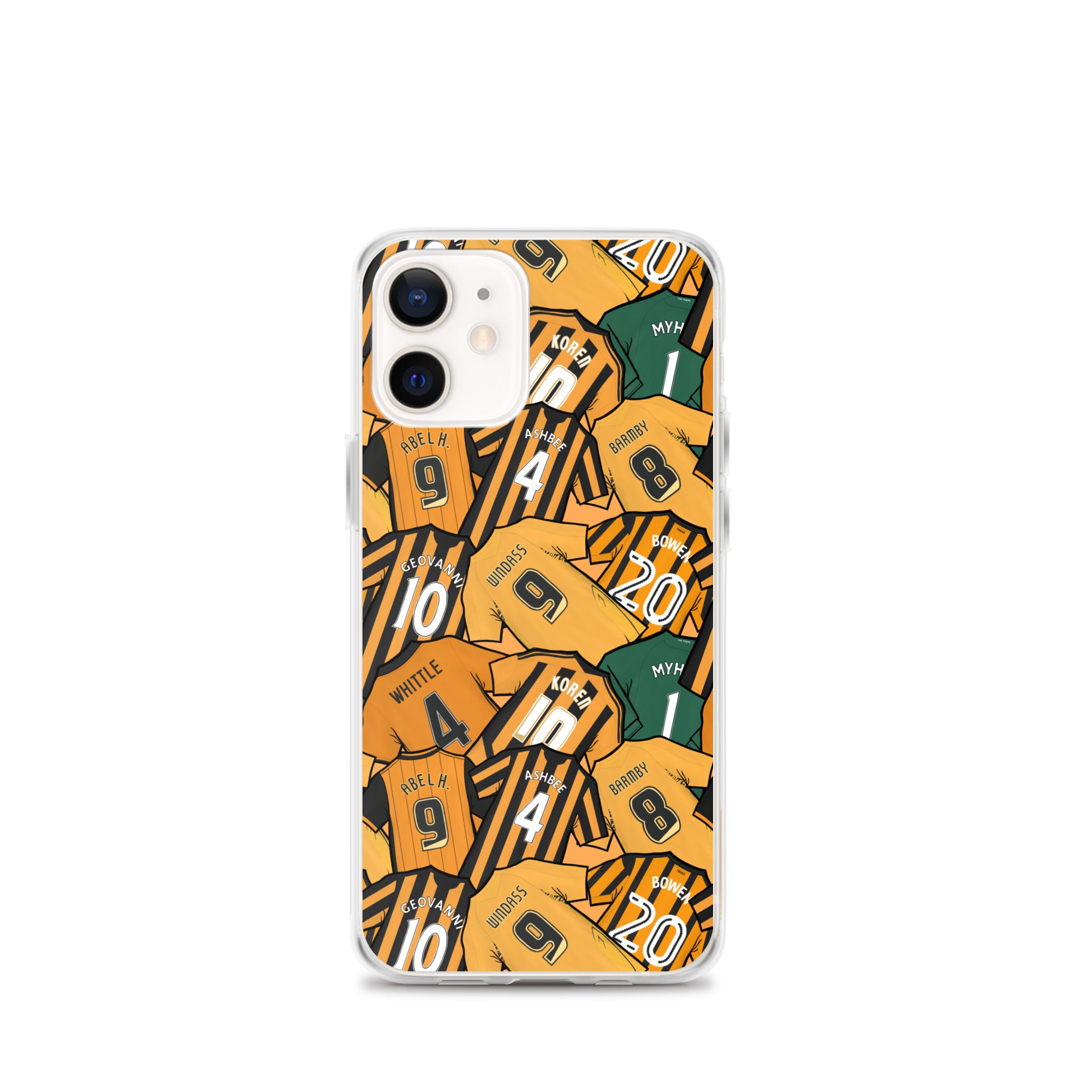 Legends of the Tigers, Hull Themed Football Clear Case for iPhone®