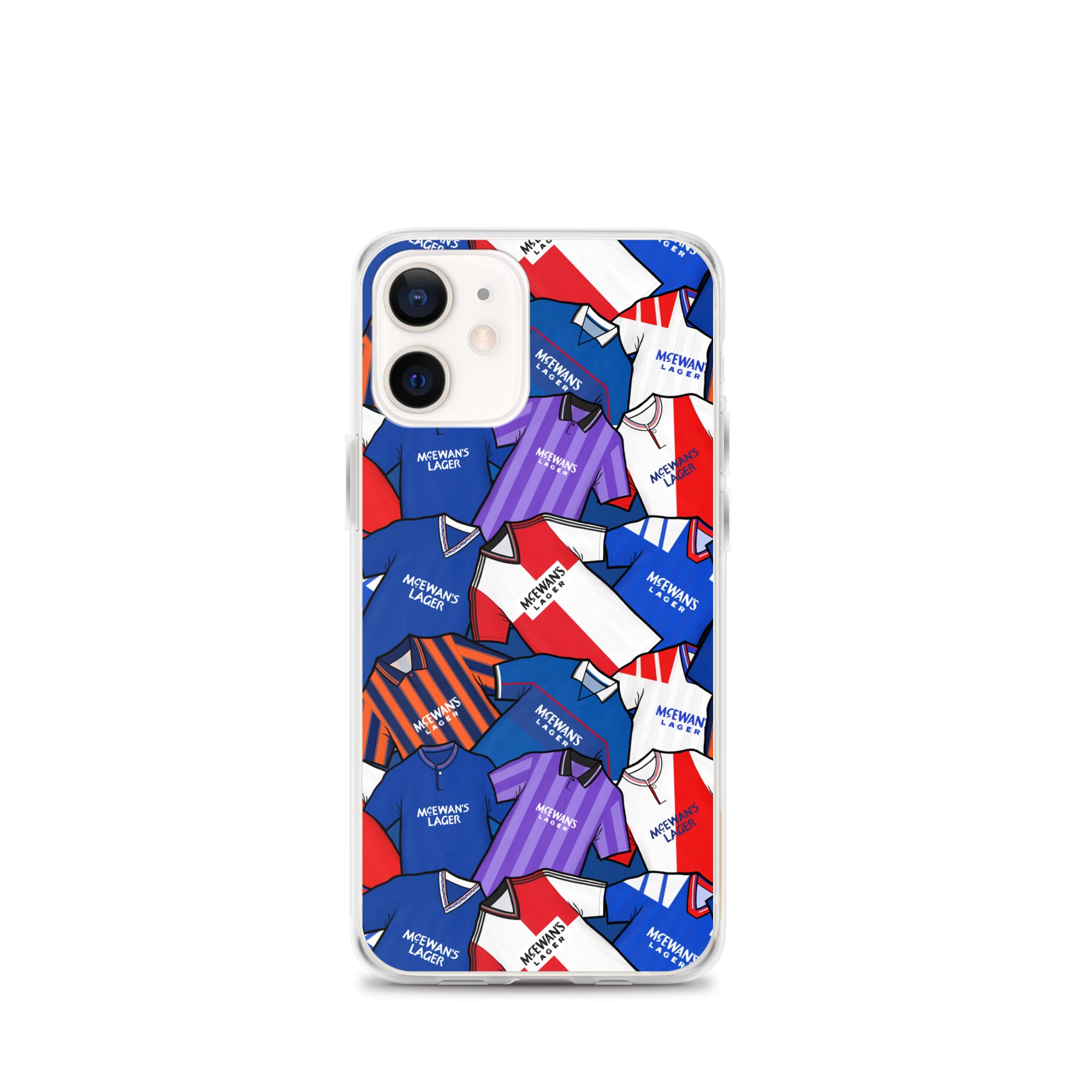 Rangers Inspired Retro Shirts Themed Football Clear Case for iPhone®