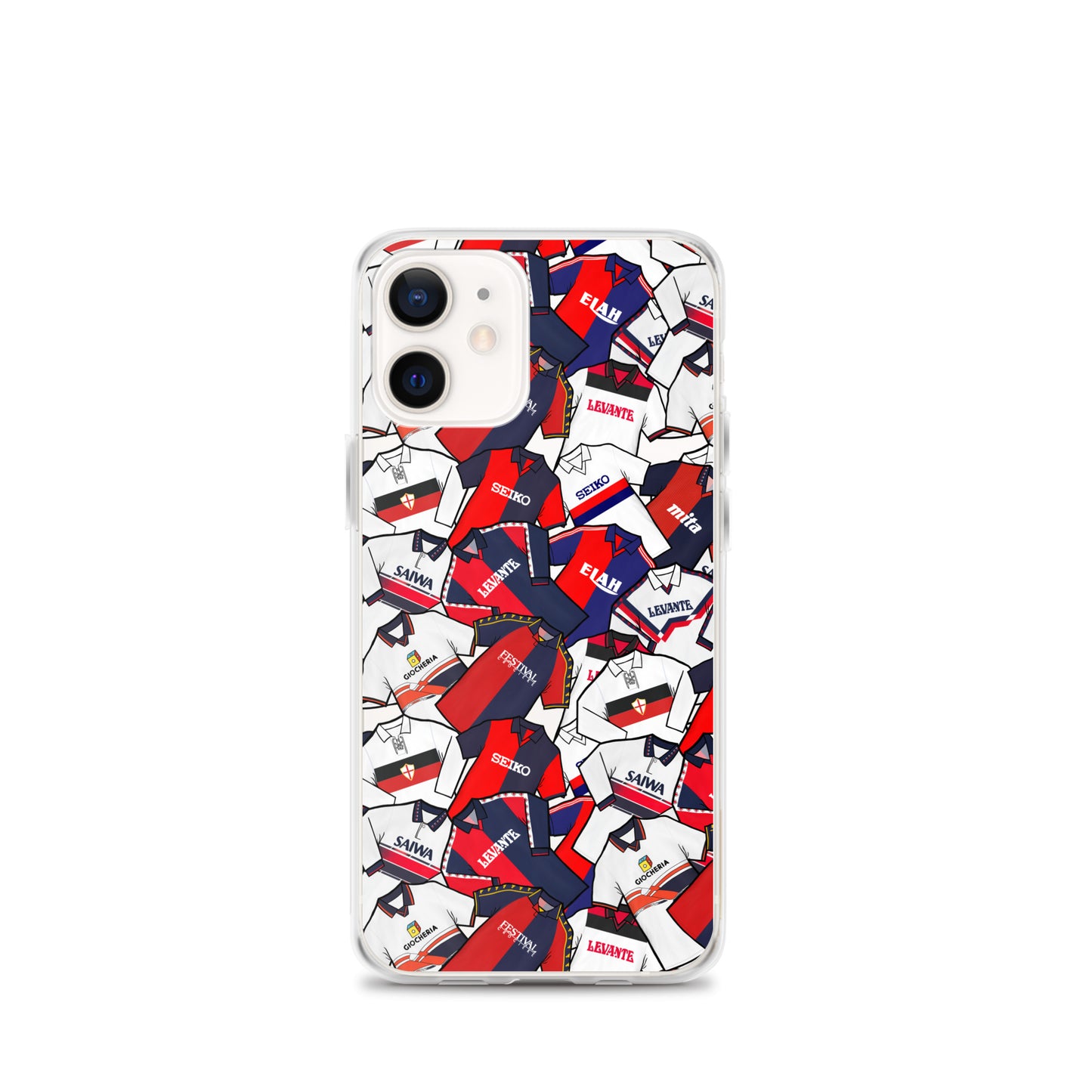 Retro Genoa Inspired Clear Case for iPhone®