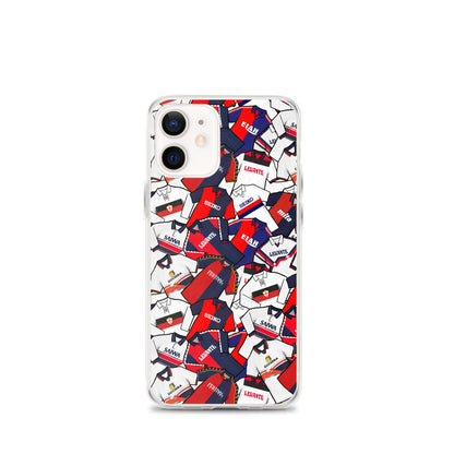 Retro Genoa Inspired Clear Case for iPhone®