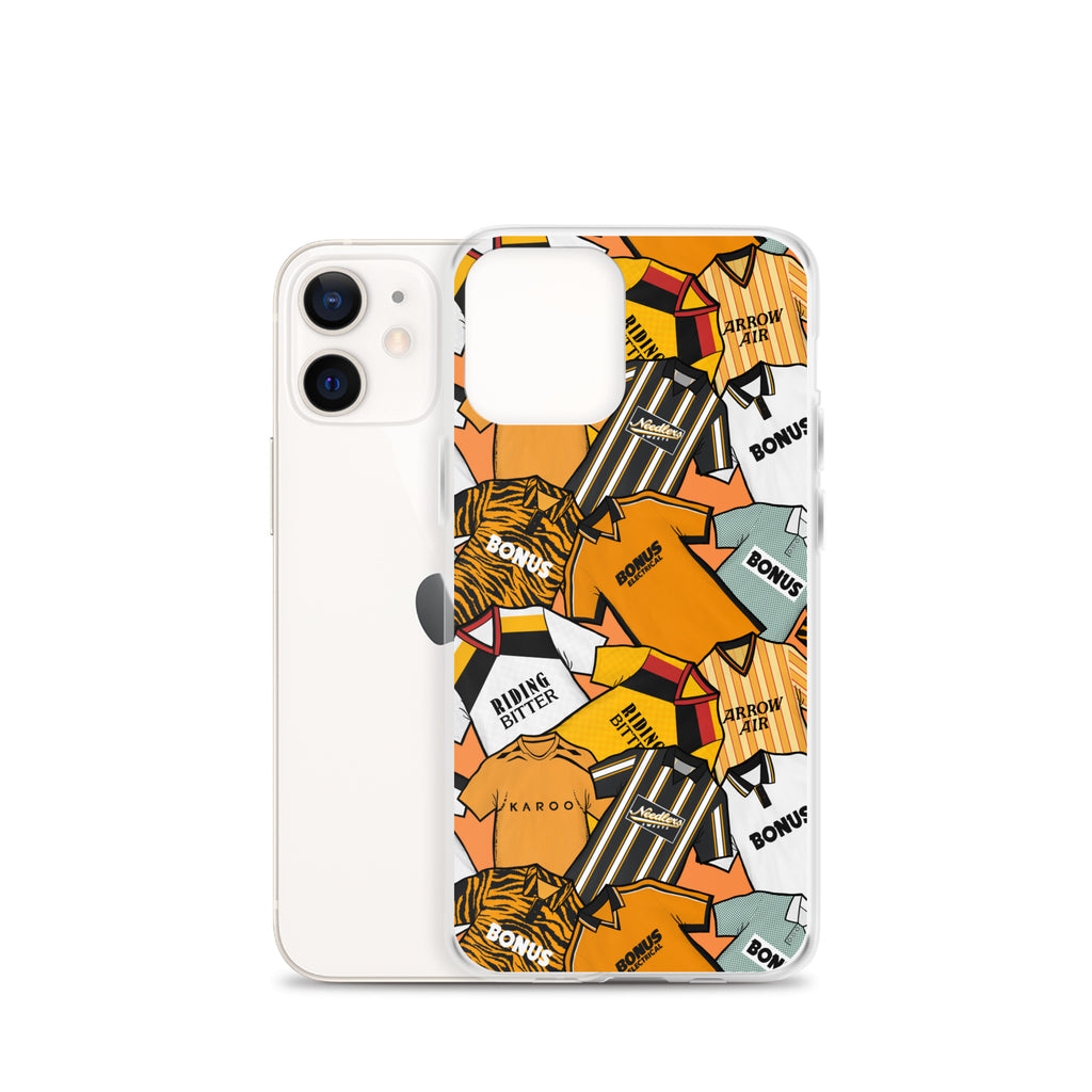 Hull Retro Shirts Themed Football Inspired Clear Case for iPhone®