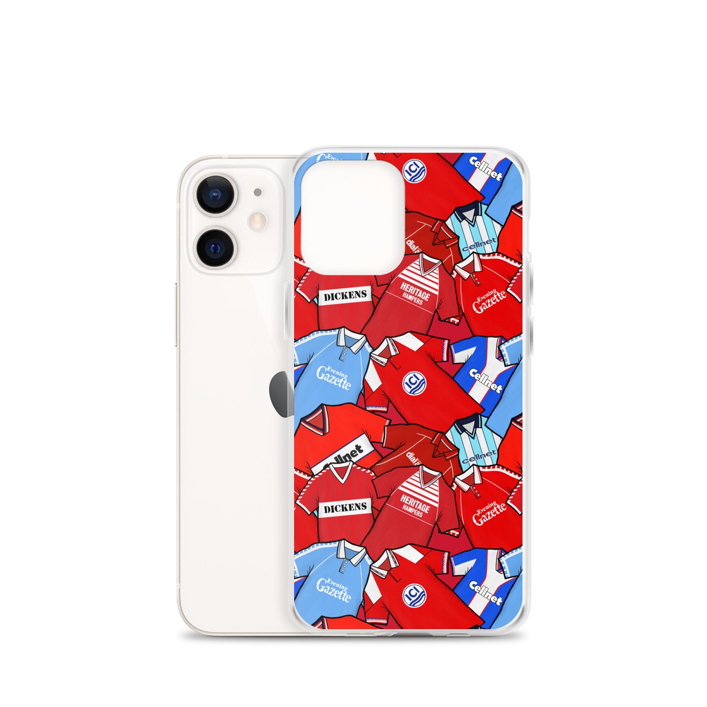 Middlesbrough Inspired Retro Shirts Football Clear Case for iPhone®
