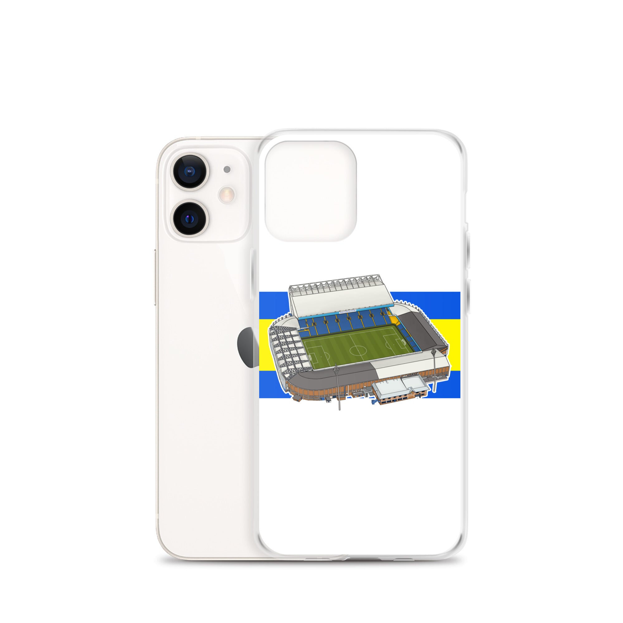 Elland Road Inspired Leeds Themed Clear Case for iPhone®