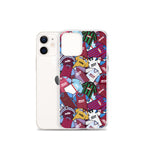 Retro Shirts of the Lions Clear Case for iPhone®