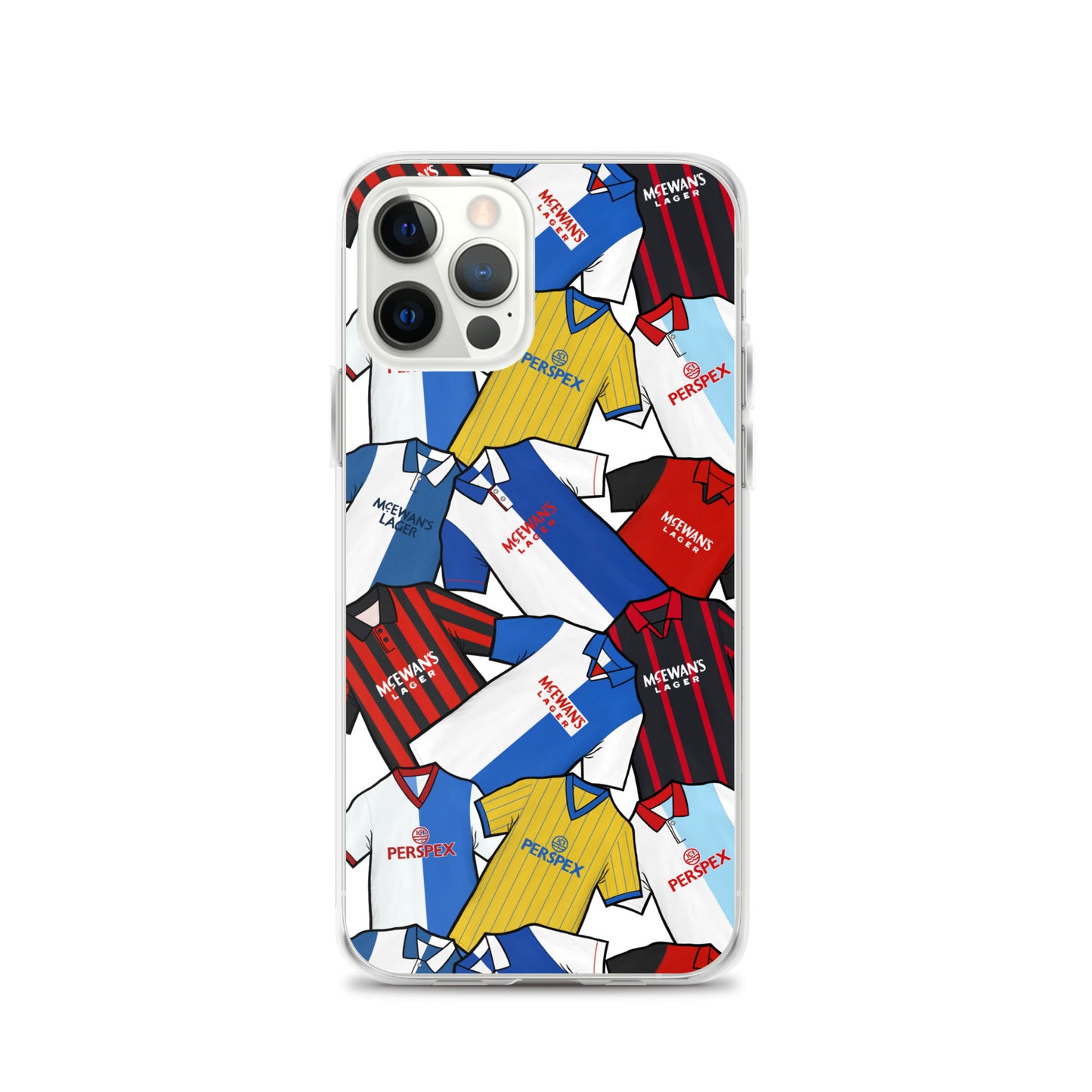 Blackburn Retro Shirts Inspired Football Clear Case for iPhone®