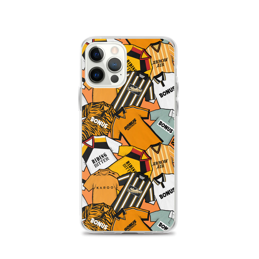 Hull Retro Shirts Themed Football Inspired Clear Case for iPhone®