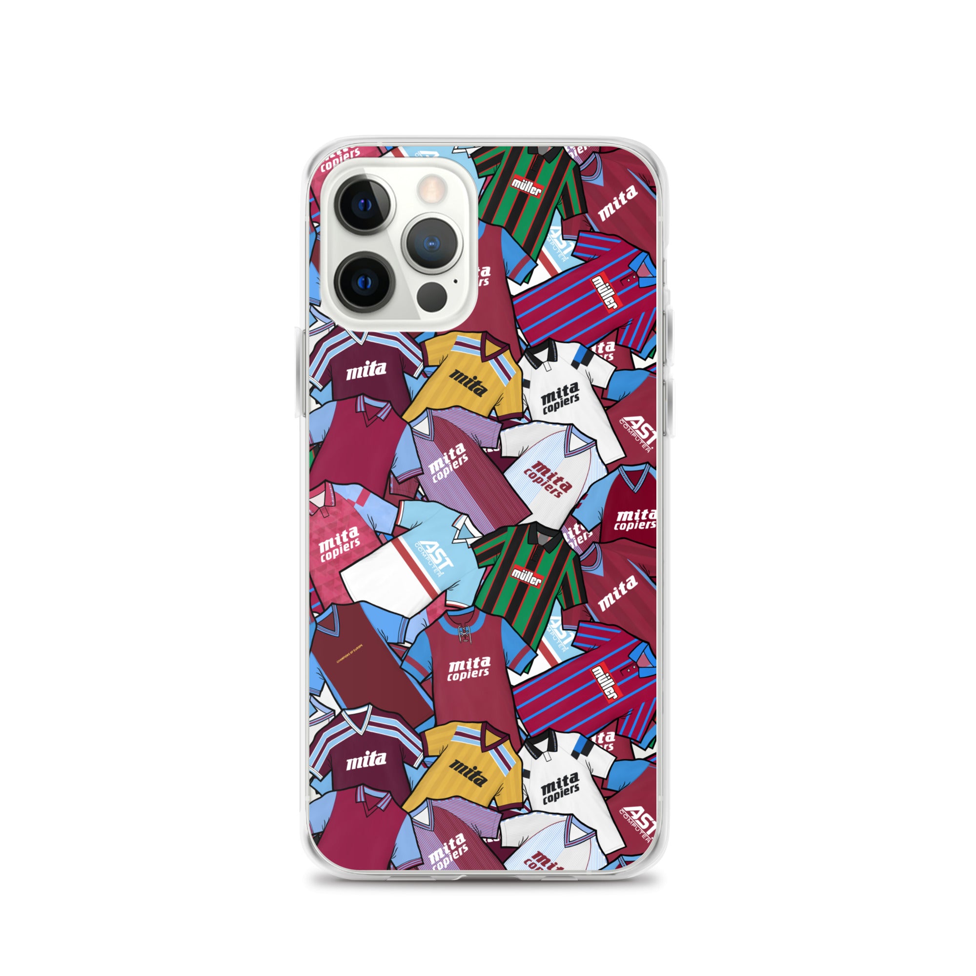 Retro Shirts of the Lions Clear Case for iPhone®