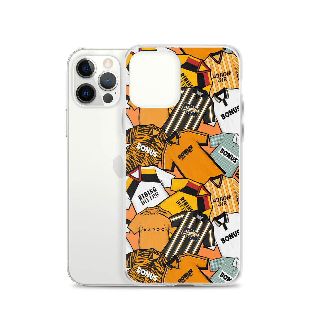 Hull Retro Shirts Themed Football Inspired Clear Case for iPhone®