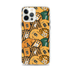 Legends of the Tigers, Hull Themed Football Clear Case for iPhone®