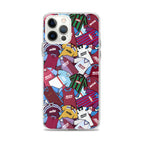 Retro Shirts of the Lions Clear Case for iPhone®