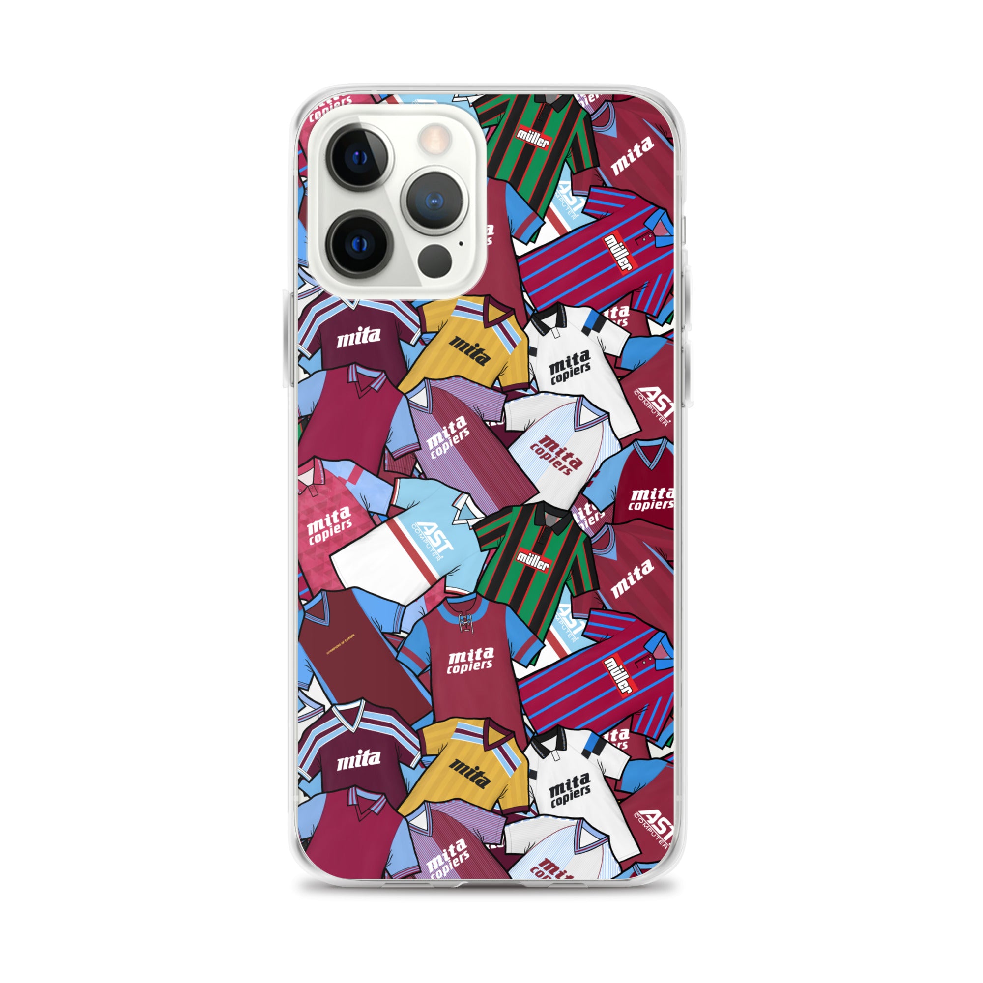 Retro Shirts of the Lions Clear Case for iPhone®