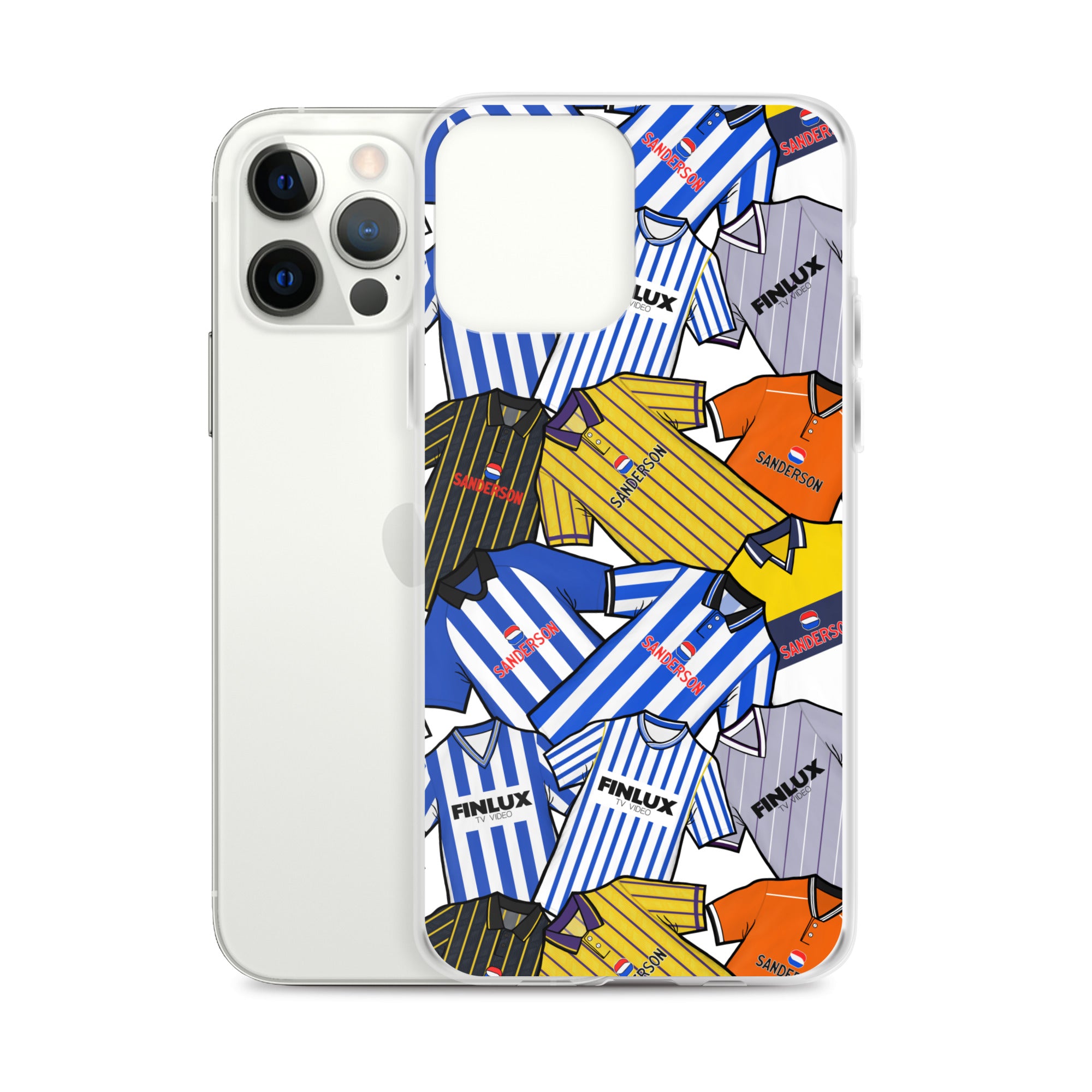 Sheff Wed Inspired Retro Shirts Clear Case for iPhone®