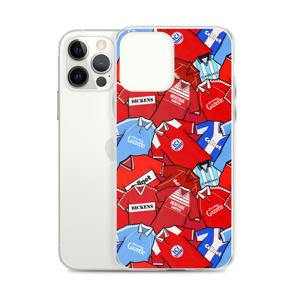 Middlesbrough Inspired Retro Shirts Football Clear Case for iPhone®