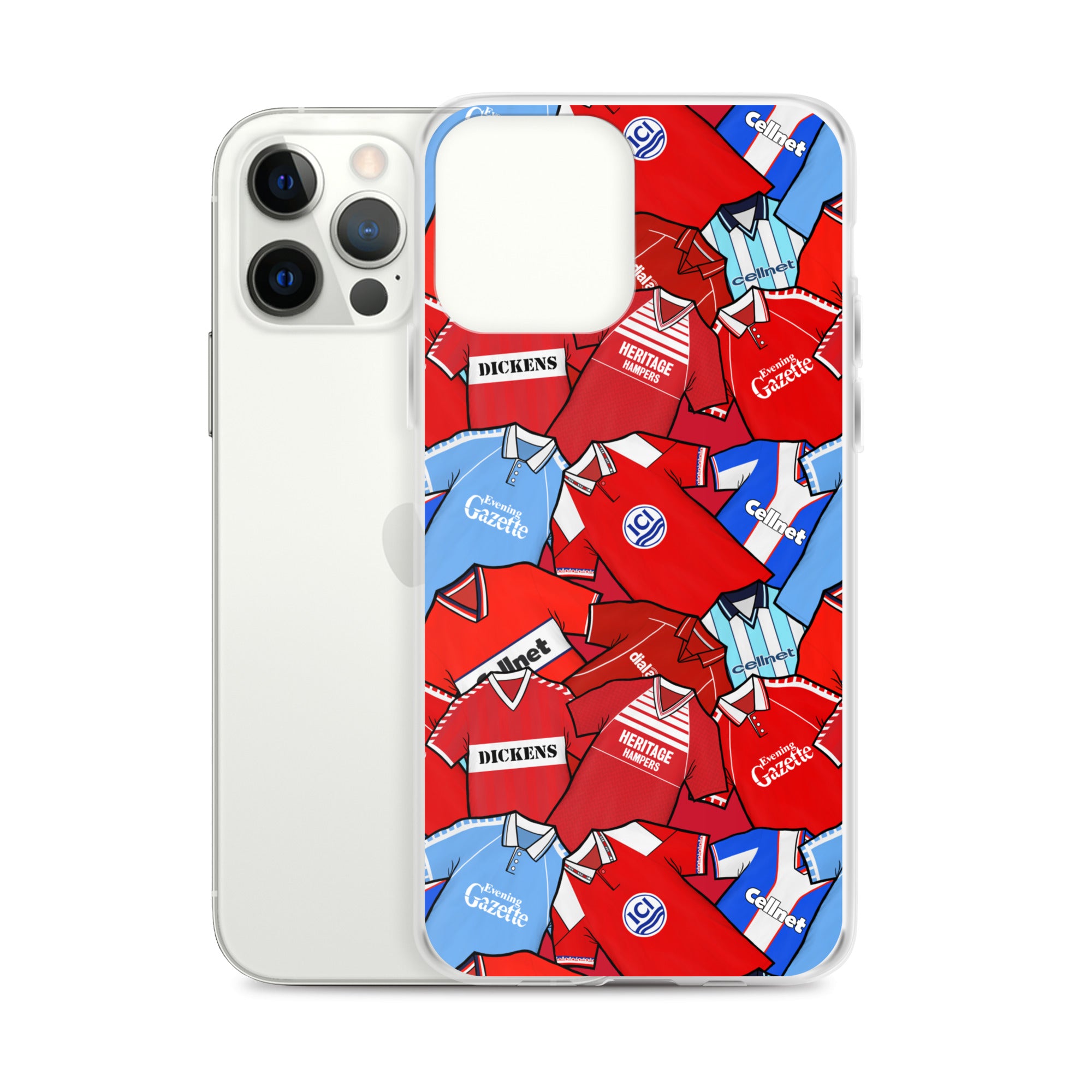 Middlesbrough Inspired Retro Shirts Football Clear Case for iPhone®