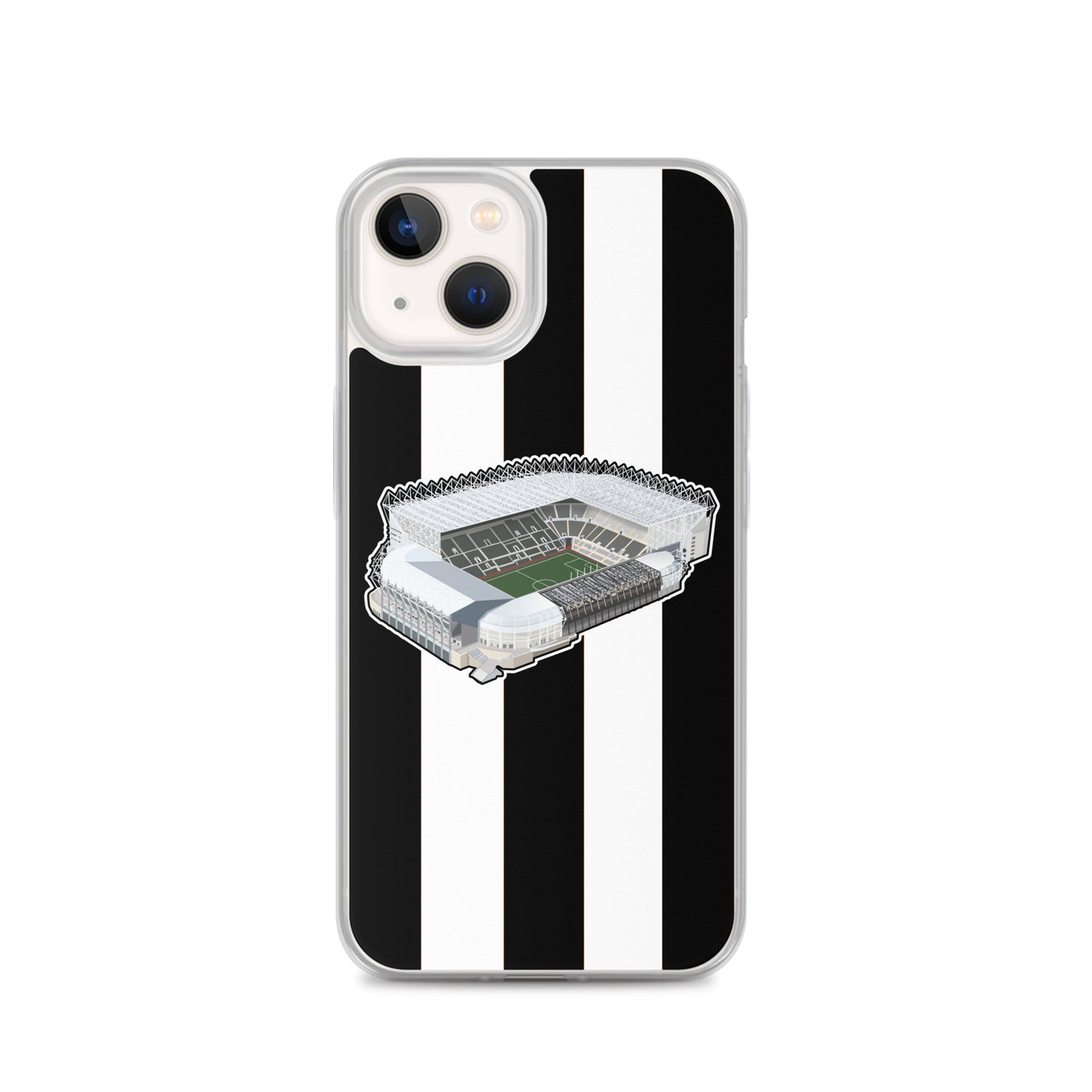 Home of Newcastle Artwork Themed Clear Case for iPhone