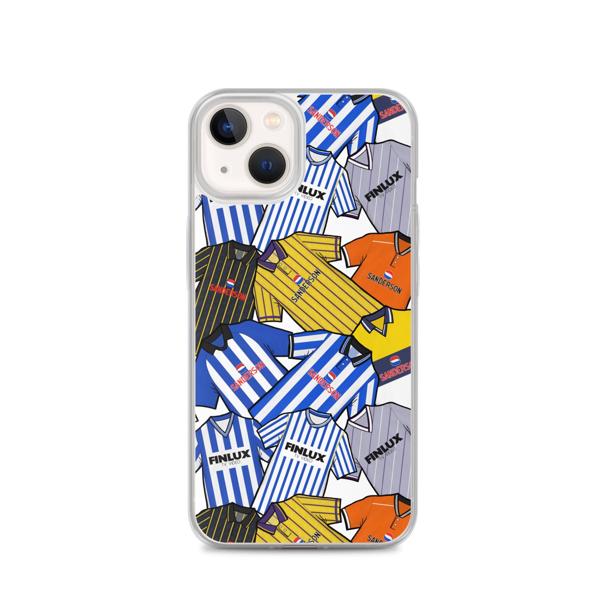 Sheff Wed Inspired Retro Shirts Clear Case for iPhone®