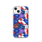 Rangers Inspired Retro Shirts Themed Football Clear Case for iPhone®