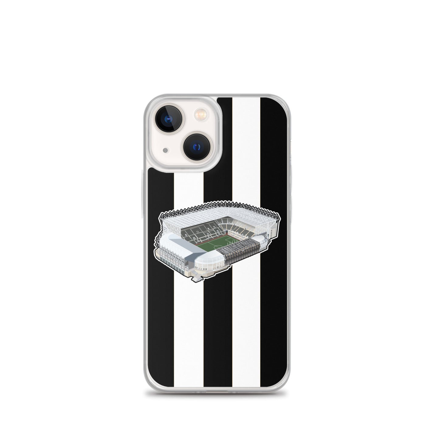 Home of Newcastle Artwork Themed Clear Case for iPhone