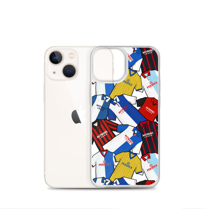 Blackburn Retro Shirts Inspired Football Clear Case for iPhone®