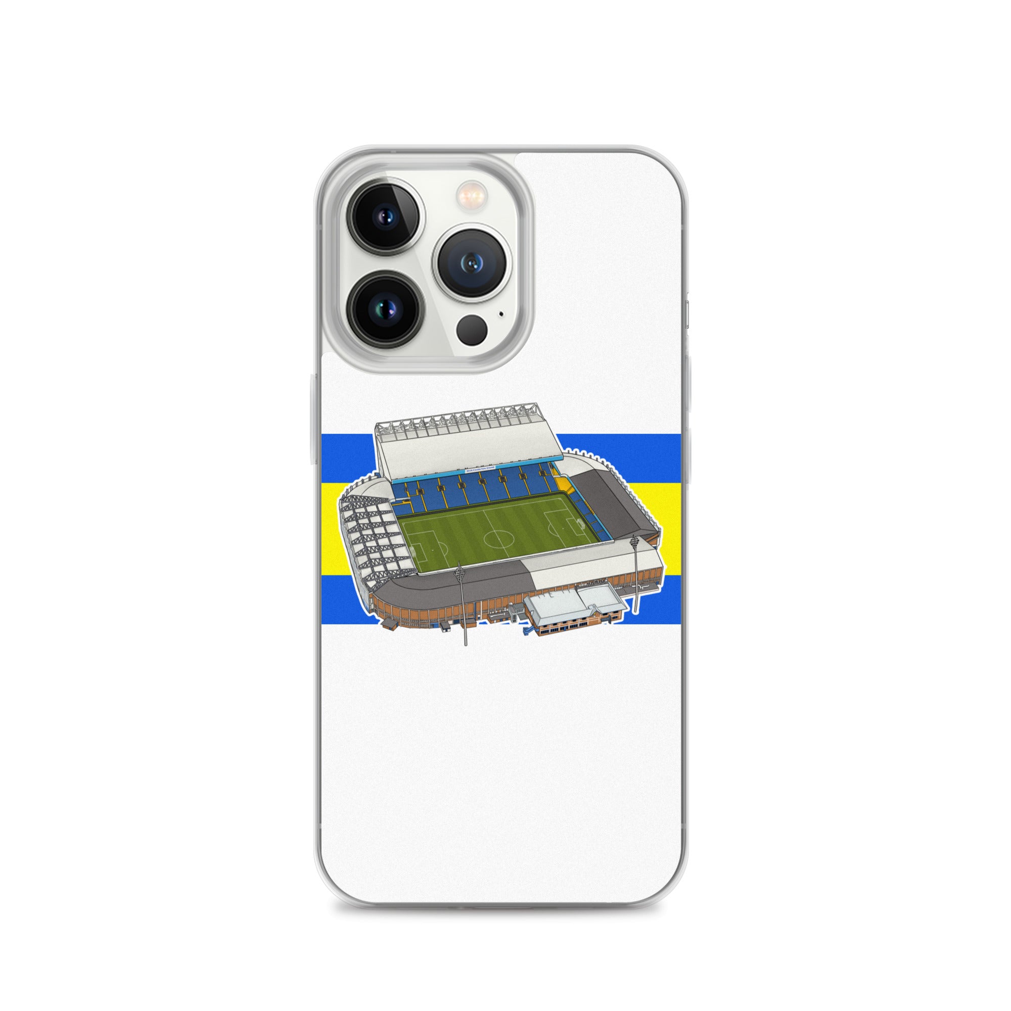 Elland Road Inspired Leeds Themed Clear Case for iPhone®