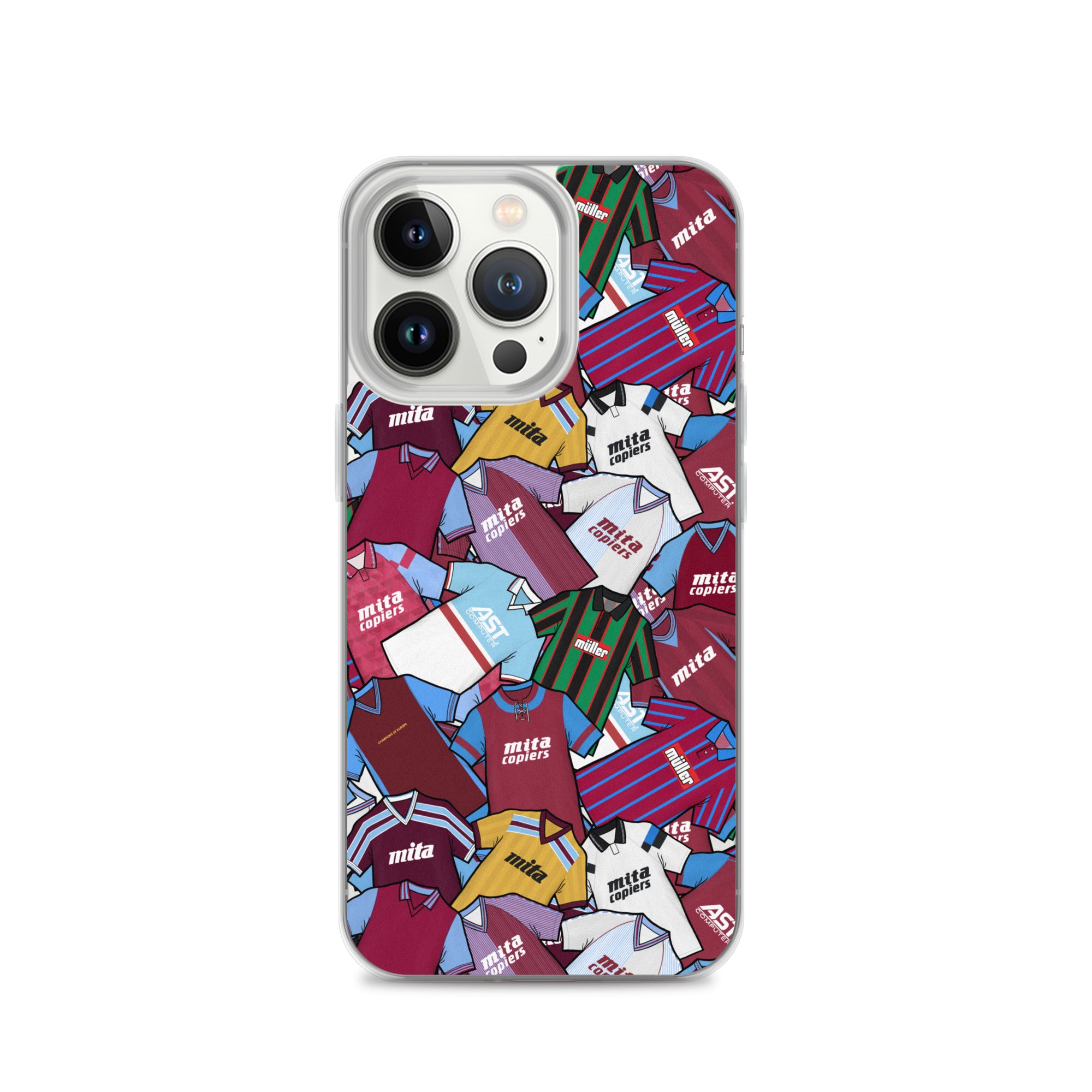 Retro Shirts of the Lions Clear Case for iPhone®