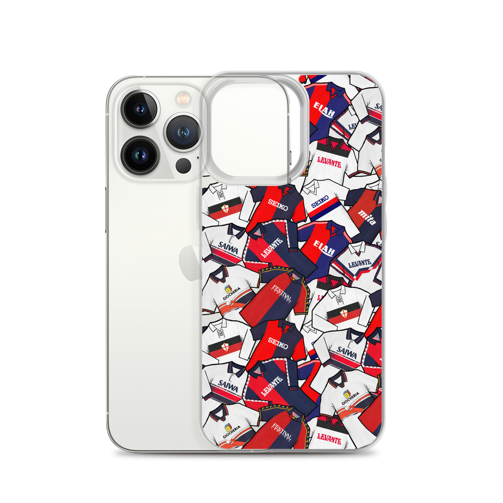 Retro Genoa Inspired Clear Case for iPhone®