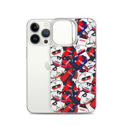 Retro Genoa Inspired Clear Case for iPhone®