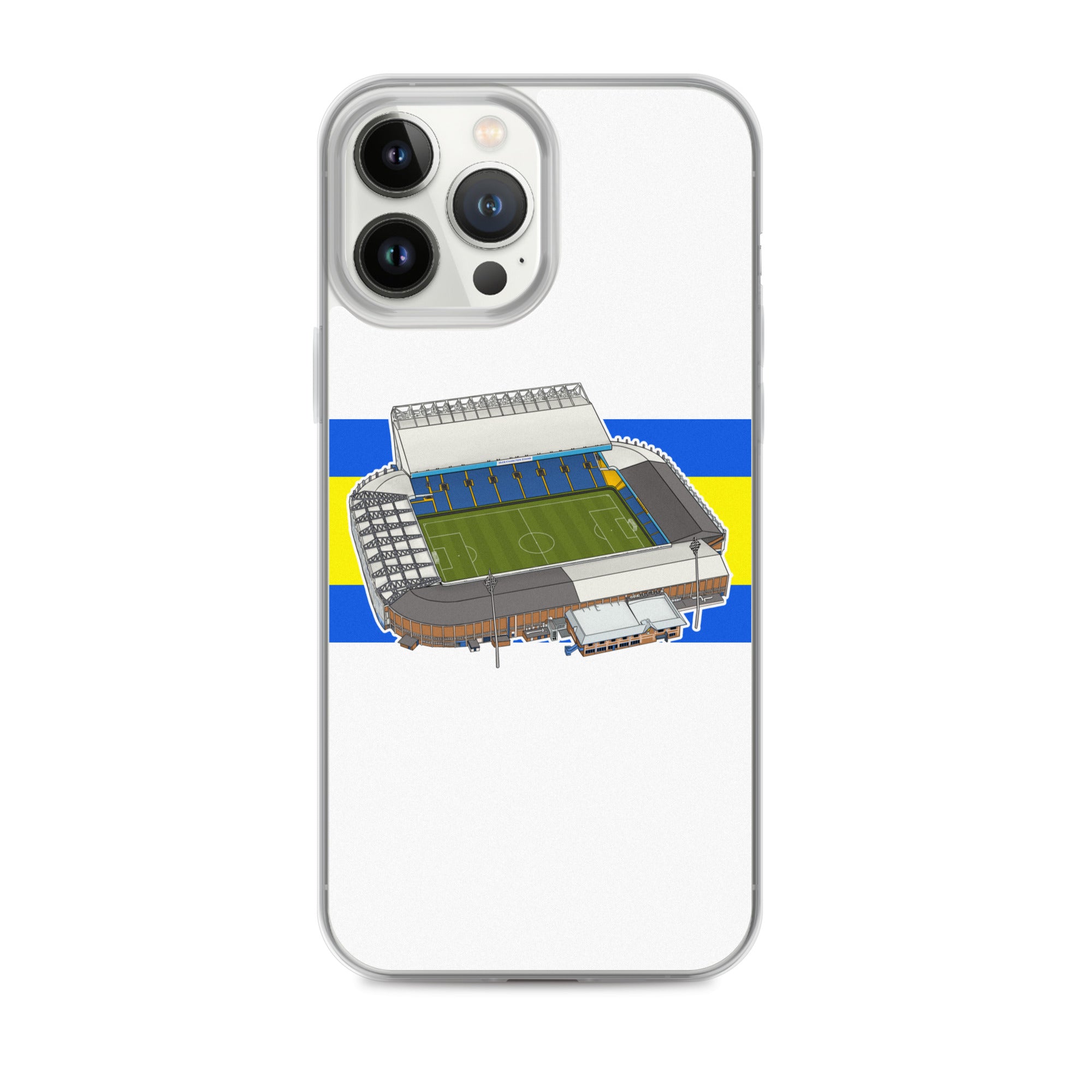 Elland Road Inspired Leeds Themed Clear Case for iPhone®