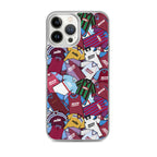 Retro Shirts of the Lions Clear Case for iPhone®