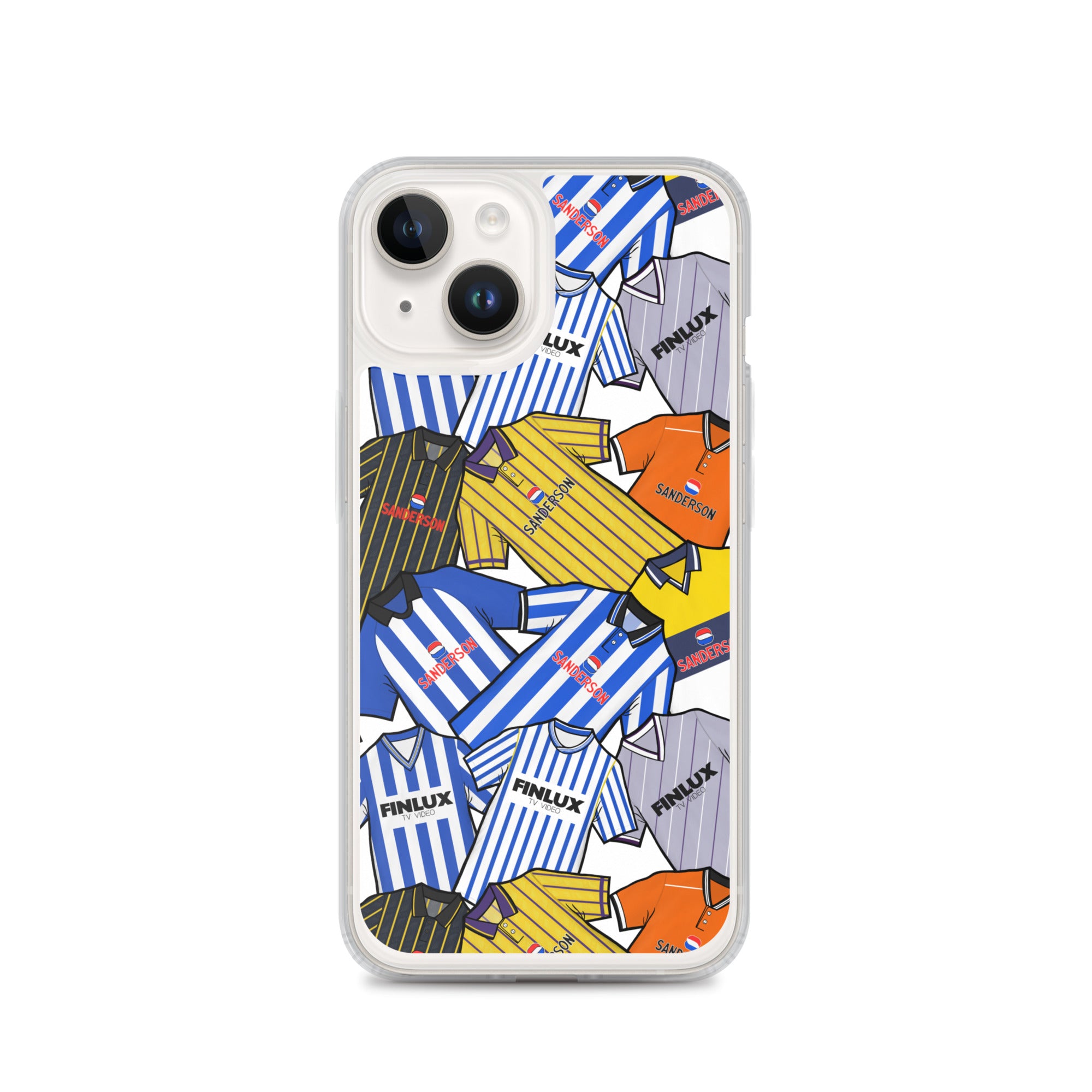 Sheff Wed Inspired Retro Shirts Clear Case for iPhone®