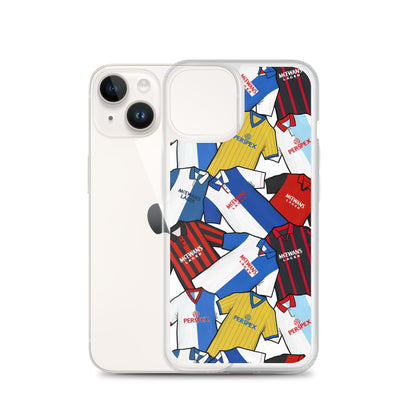 Blackburn Retro Shirts Inspired Football Clear Case for iPhone®