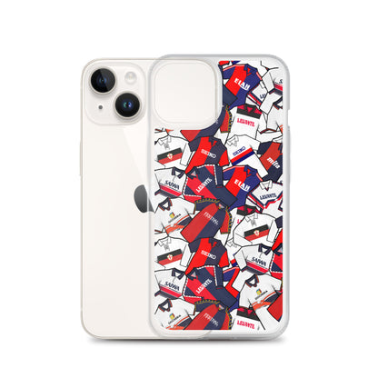 Retro Genoa Inspired Clear Case for iPhone®