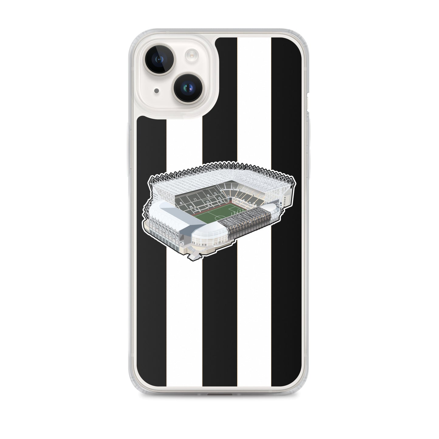 Home of Newcastle Artwork Themed Clear Case for iPhone