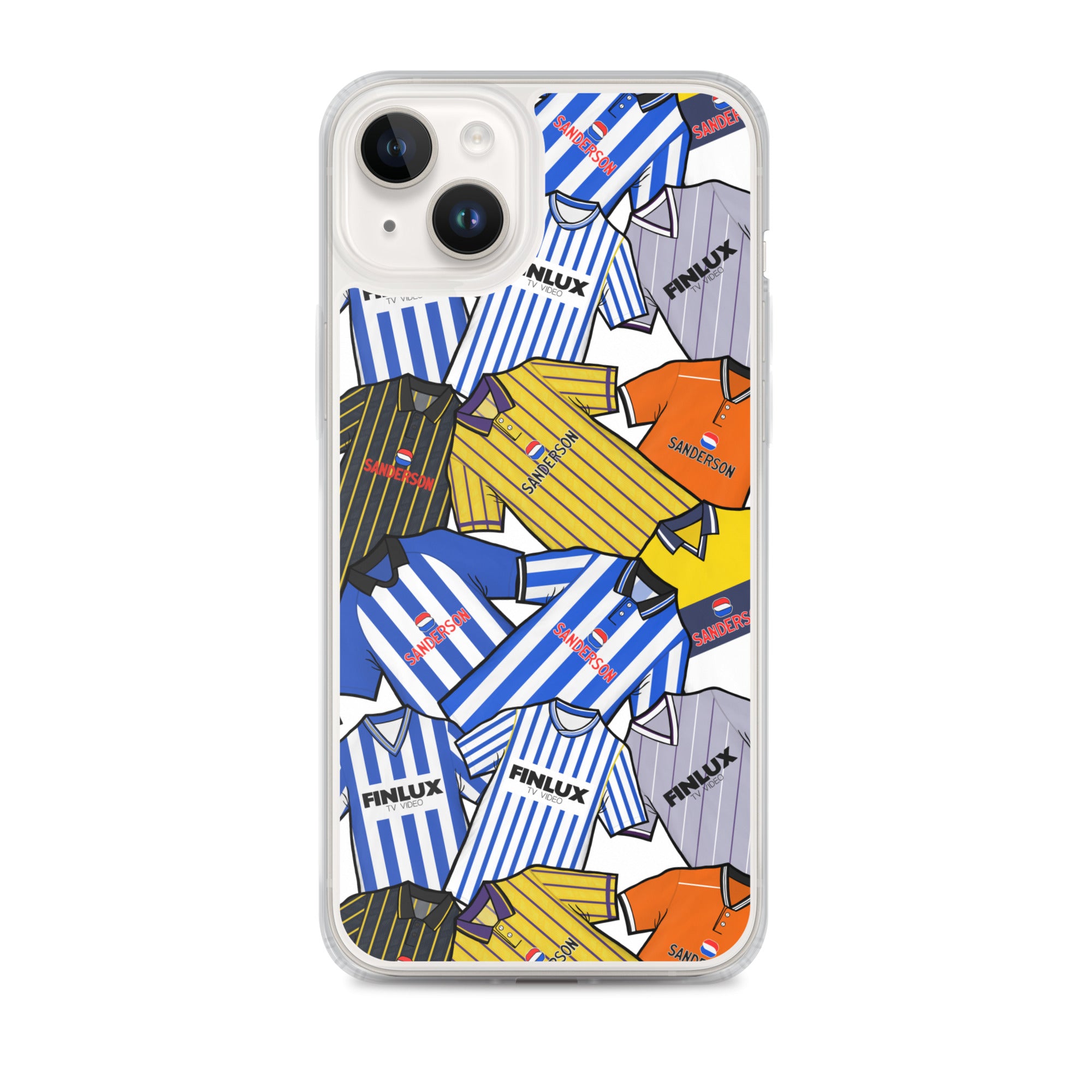 Sheff Wed Inspired Retro Shirts Clear Case for iPhone®