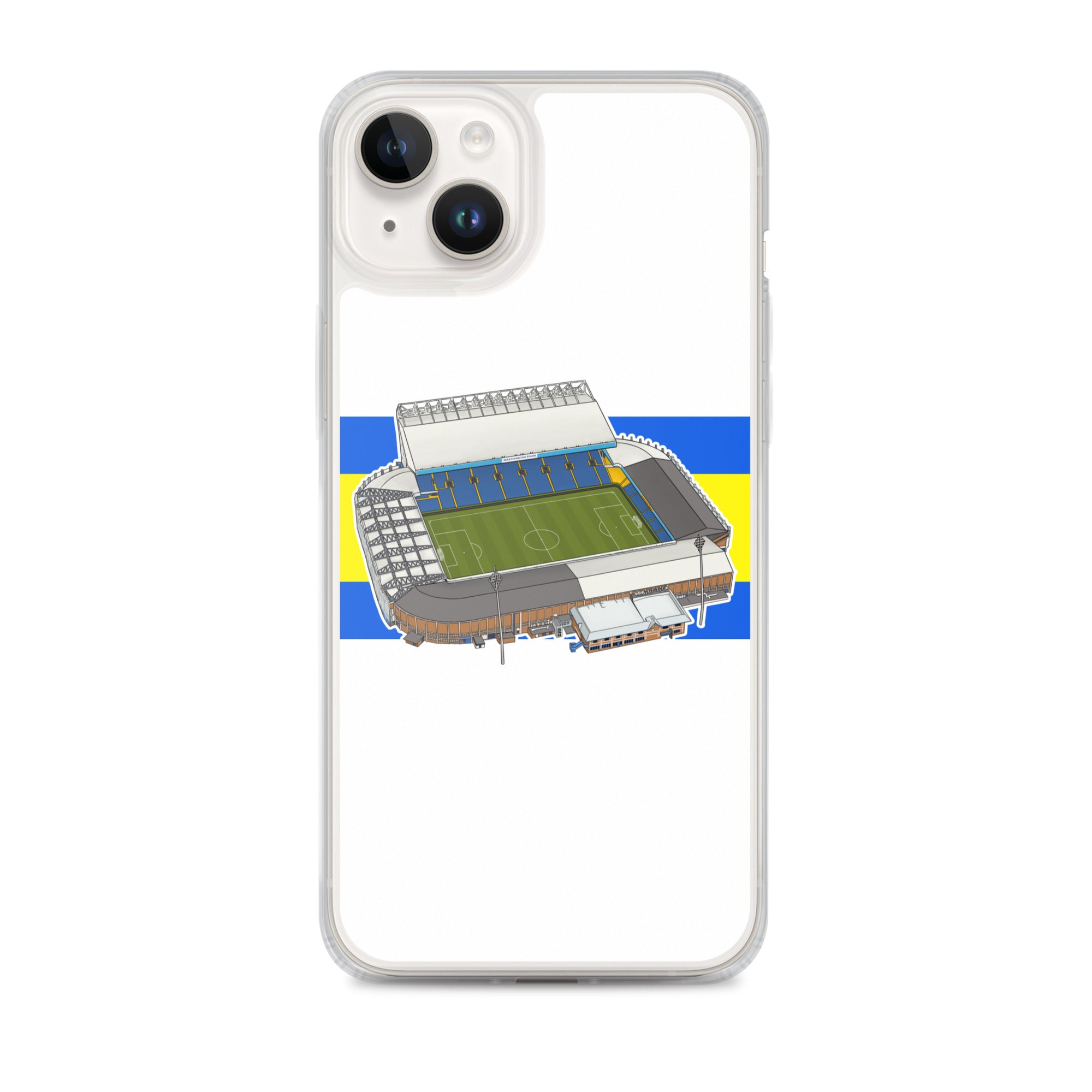Elland Road Inspired Leeds Themed Clear Case for iPhone®