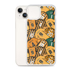 Legends of the Tigers, Hull Themed Football Clear Case for iPhone®