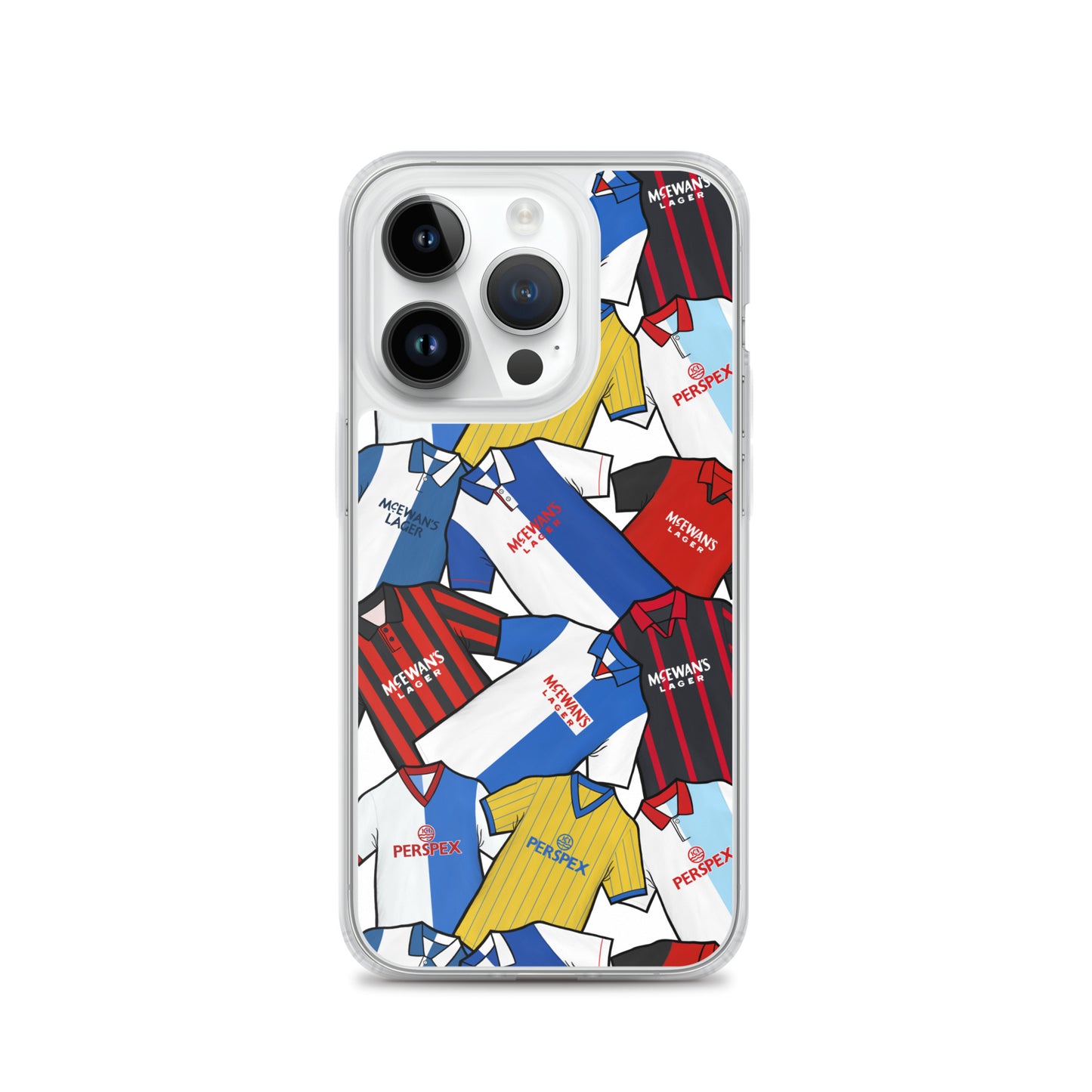 Blackburn Retro Shirts Inspired Football Clear Case for iPhone®