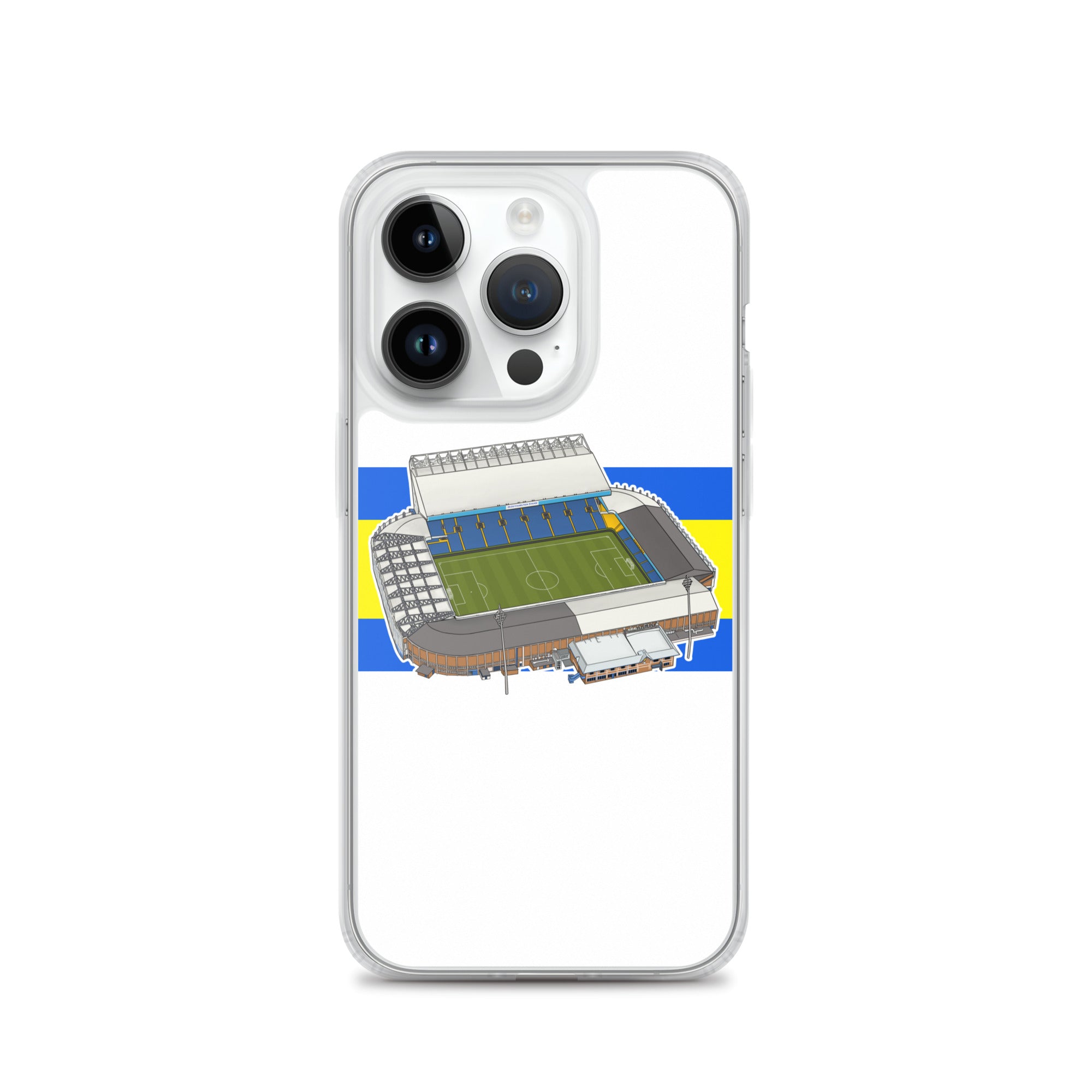 Elland Road Inspired Leeds Themed Clear Case for iPhone®