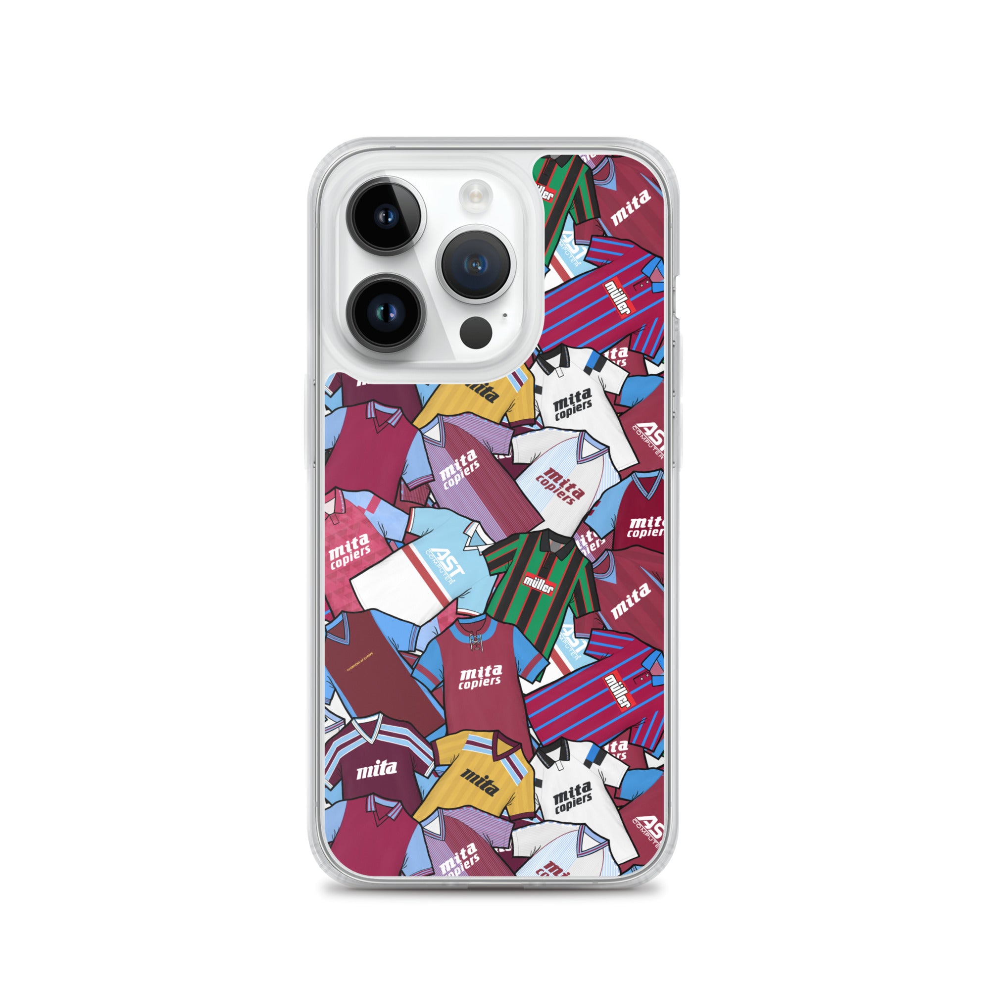 Retro Shirts of the Lions Clear Case for iPhone®