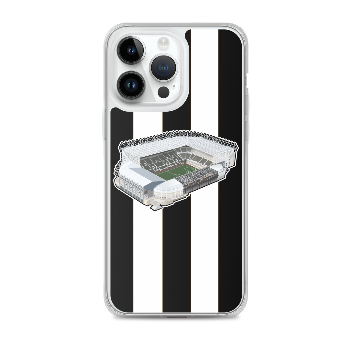 Home of Newcastle Artwork Themed Clear Case for iPhone