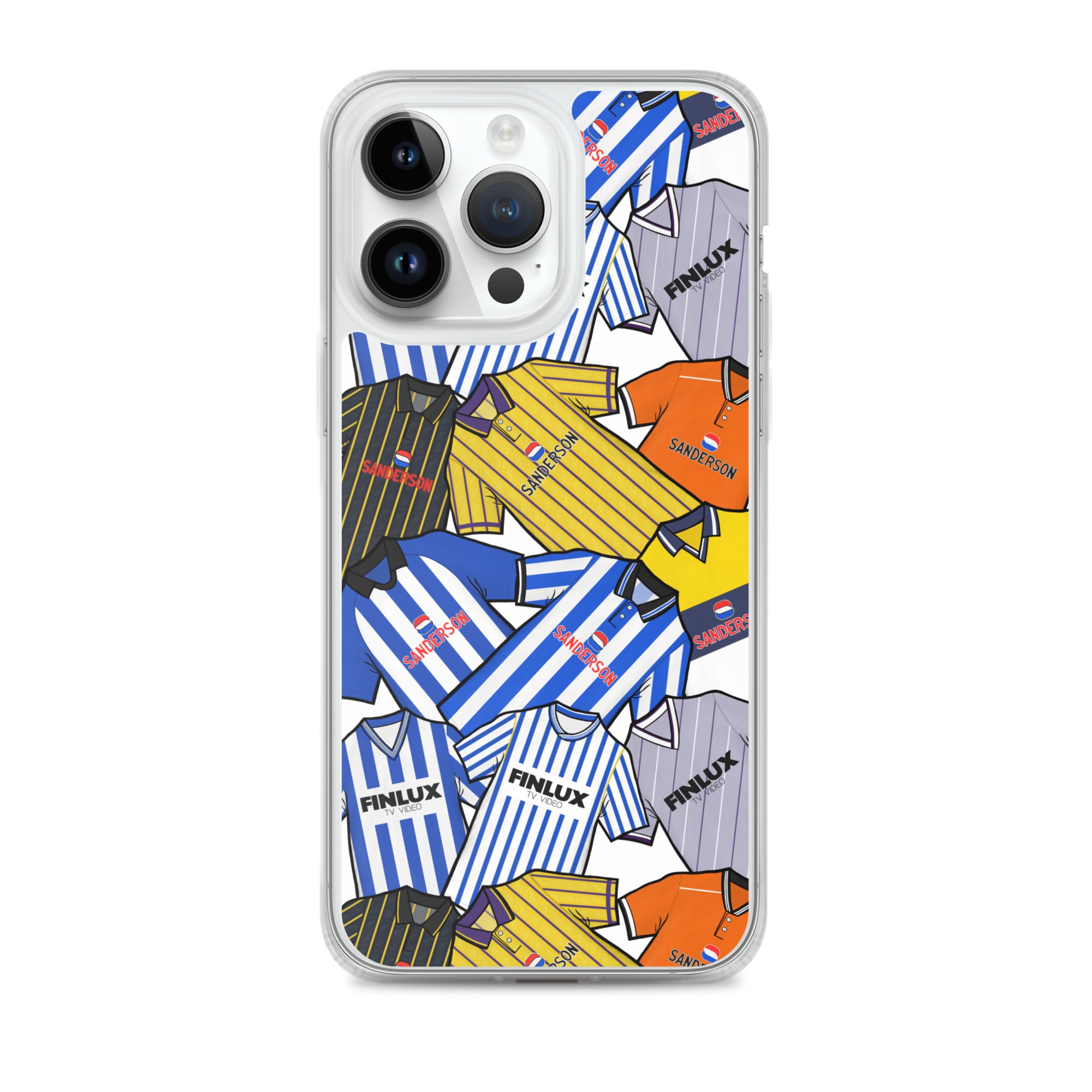 Sheff Wed Inspired Retro Shirts Clear Case for iPhone®