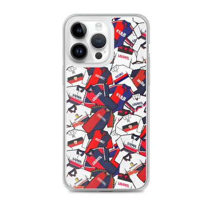 Retro Genoa Inspired Clear Case for iPhone®