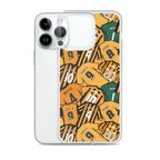 Legends of the Tigers, Hull Themed Football Clear Case for iPhone®