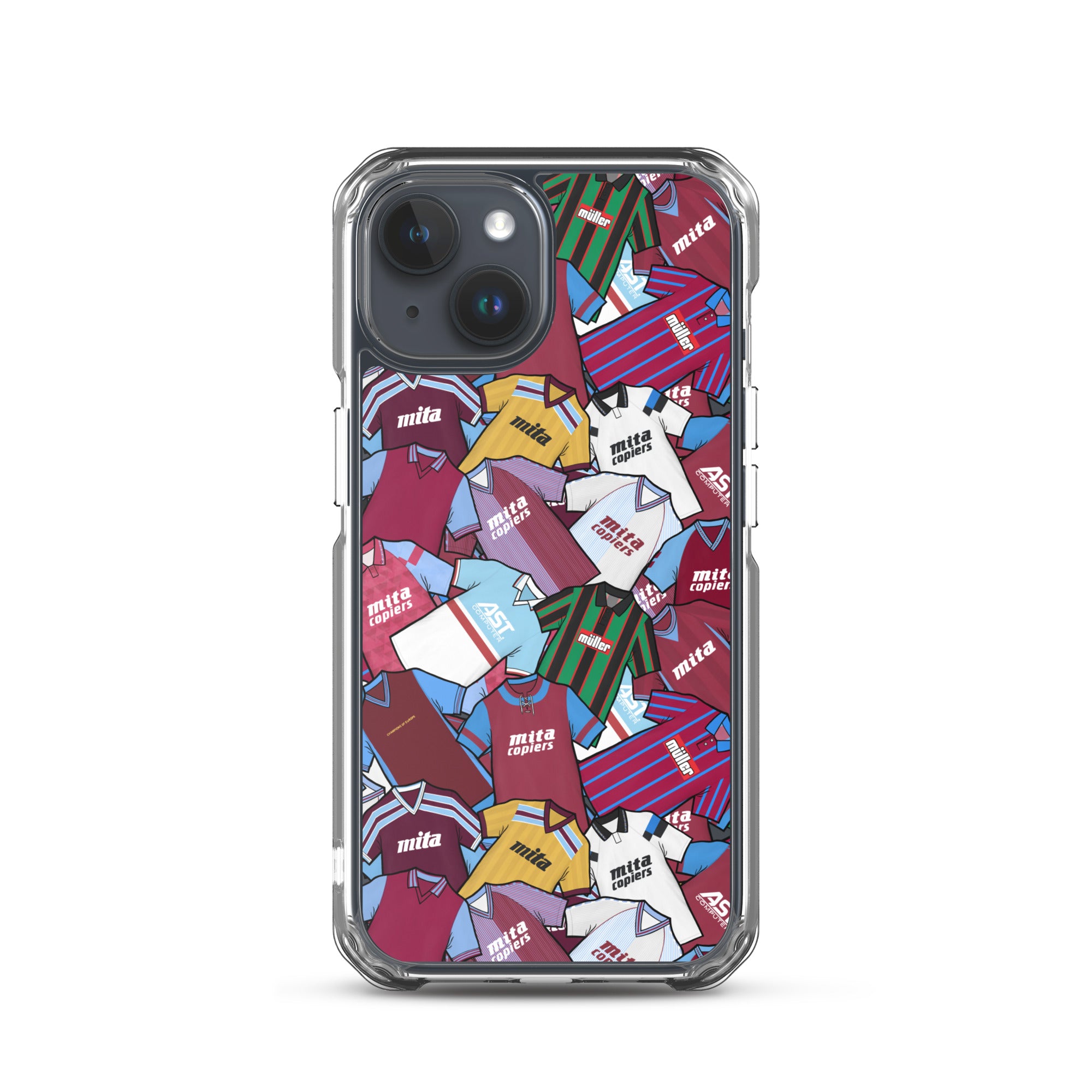 Retro Shirts of the Lions Clear Case for iPhone®