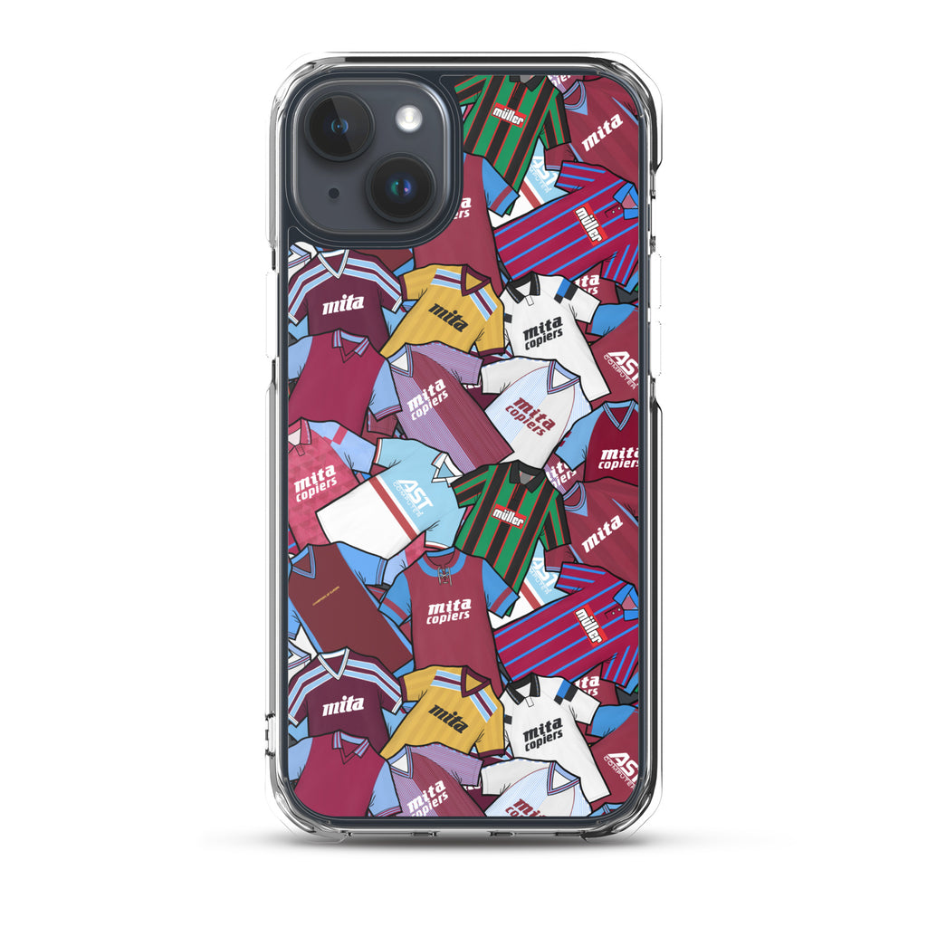 Retro Shirts of the Lions Clear Case for iPhone®