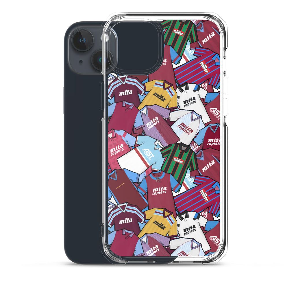 Retro Shirts of the Lions Clear Case for iPhone®